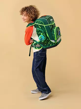 ERGOBAG | Schultaschen Set 6tlg CUBO LIGHT Bärtastisch | 